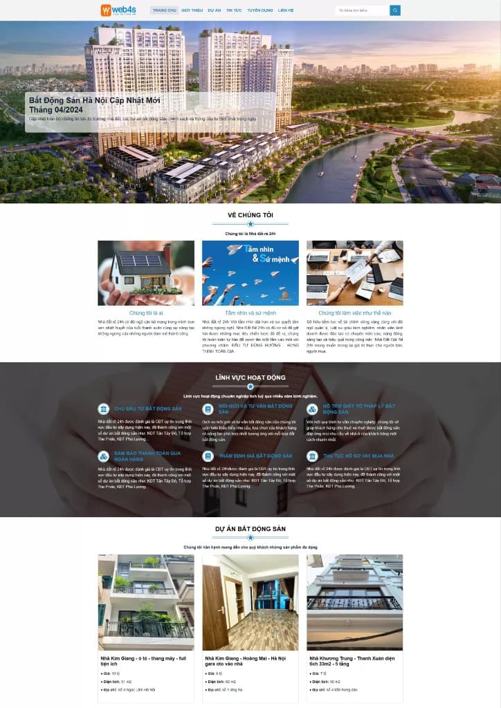Corporate Website - TechViet